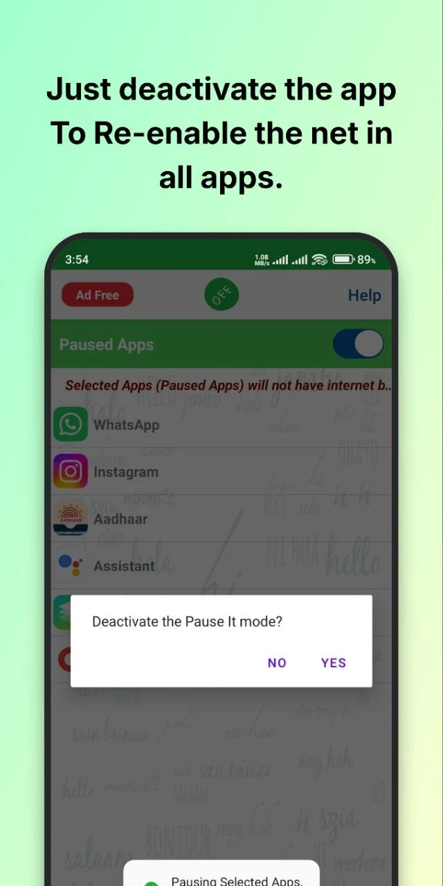 Pause it screenshot